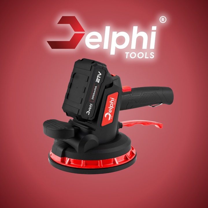 PRZYSSAWKA WIBRUJĄCA DO PŁYTEK WIBRATOR DO POZIOMOWANIA 2xAKU MOCNA 1000W