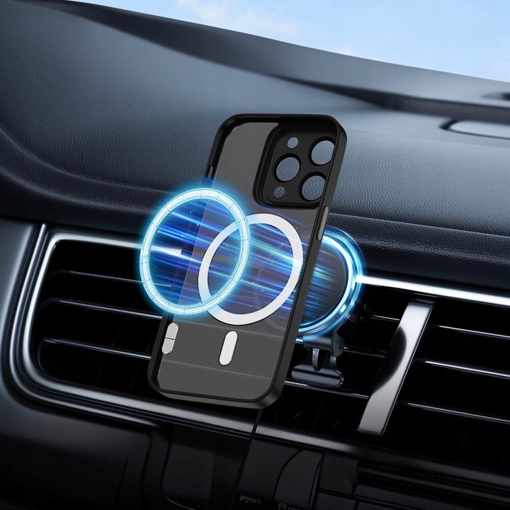 Etui do iPhone 13 Pro do MagSafe WZMACNIANE 360° MATT CASE Szkło na ekran