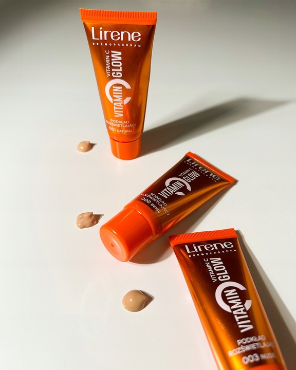 Lirene VITAMIN GLOW Podkład rozświetlający 30 ml