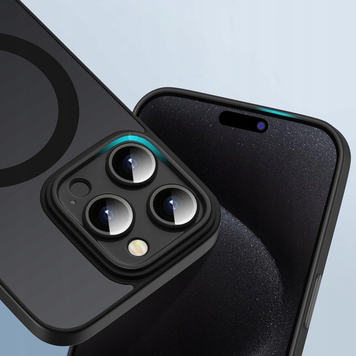 Etui do iPhone 13 Pro do MagSafe WZMACNIANE 360° MATT CASE Szkło na ekran