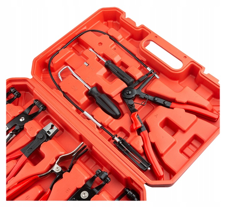Szczypce do przewodów 9 elementów w walizce REDATS
