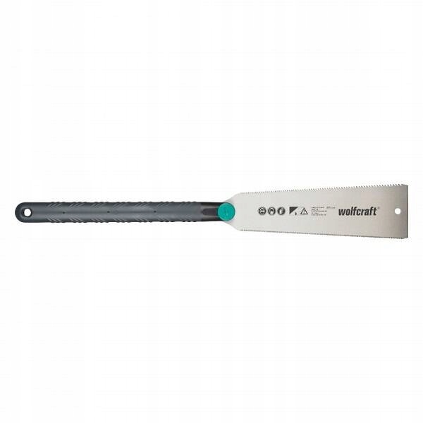 WOLFCRAFT Piła japońska do drewna listw 240mm dwustronna precyzyjna