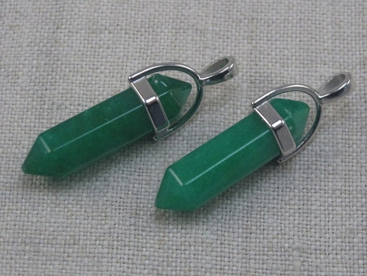 WISIOREK kamień JADEIT MALAJSKI naszyjnik [W148]