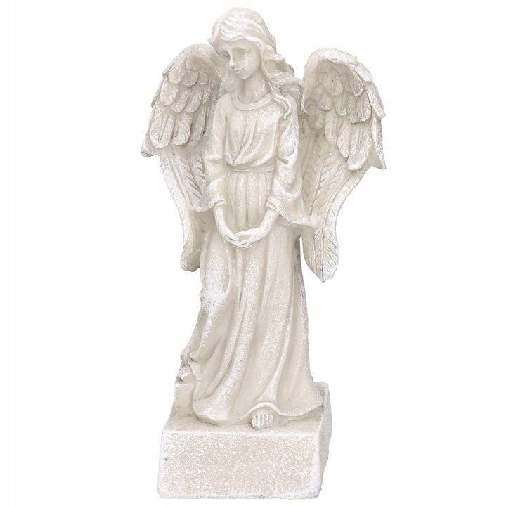 ANIOŁ STRÓŻ ANIOŁEK FIGURKA NA KOMUNIĘ, ŚLUB GRÓB WIANEK STROIK NA PREZENT