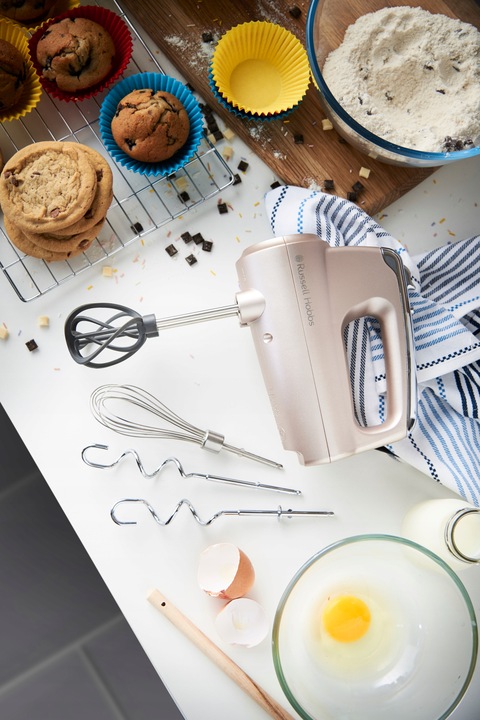 Mikser ręczny Russell Hobbs Swirl Smoky Quartz 25892-56 350 W beżowy