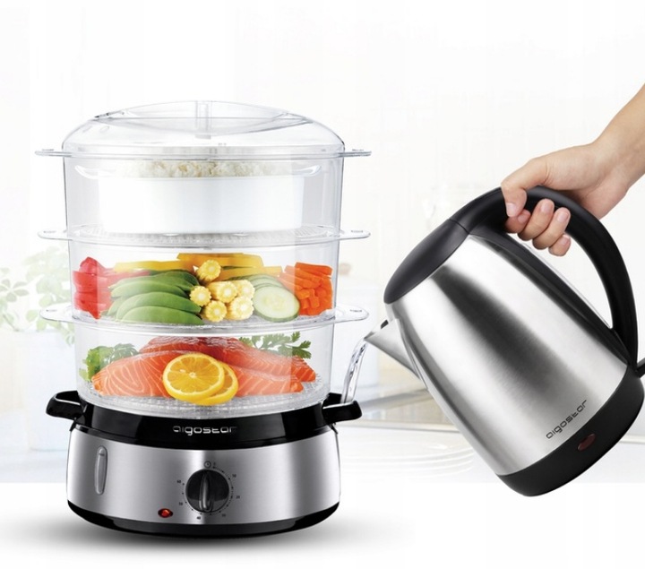 Parowar Aigostar 30INA 800W Gotowanie na parze