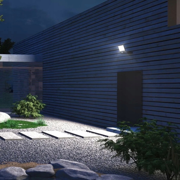 Naświetlacz LED SLIM 30W halogen czujnik ruchu zmierzchu reflektor halogen