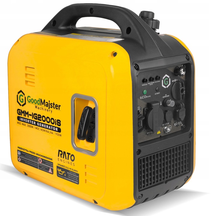 AGREGAT PRĄDOTWÓRCZY INWERTOROWY Cichy Miedź AVR GMM-IG2000iS 2000W