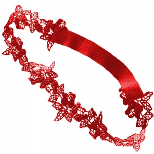 PODWIĄZKA CZERWONA na studniówkę podwiązki JAKOŚĆ HAND MADE matura 2024