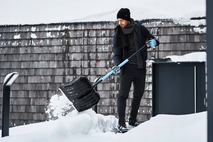 Łopata do śniegu + GRATIS Skrobak CELLFAST CELLPRO 140cm 40-340