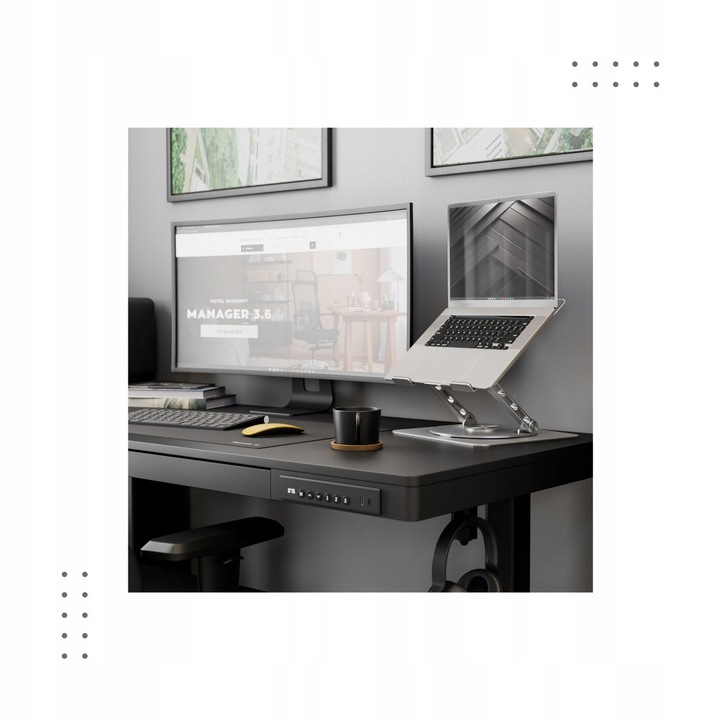 Podstawka Obrotowa Mark Adler STOLIK pod laptopa Stand 3.2 360 stopni