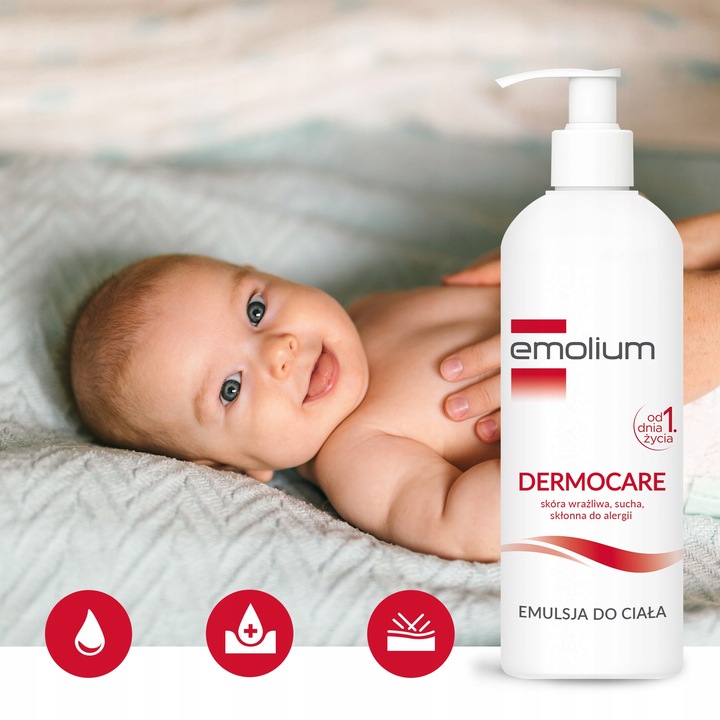 EMOLIUM DERMOCARE Emulsja do ciała 400 ml