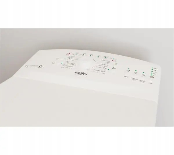 Pralka Whirlpool TDLR 6040L EU/N 6kg 78 dB 1000 obr/min Biała