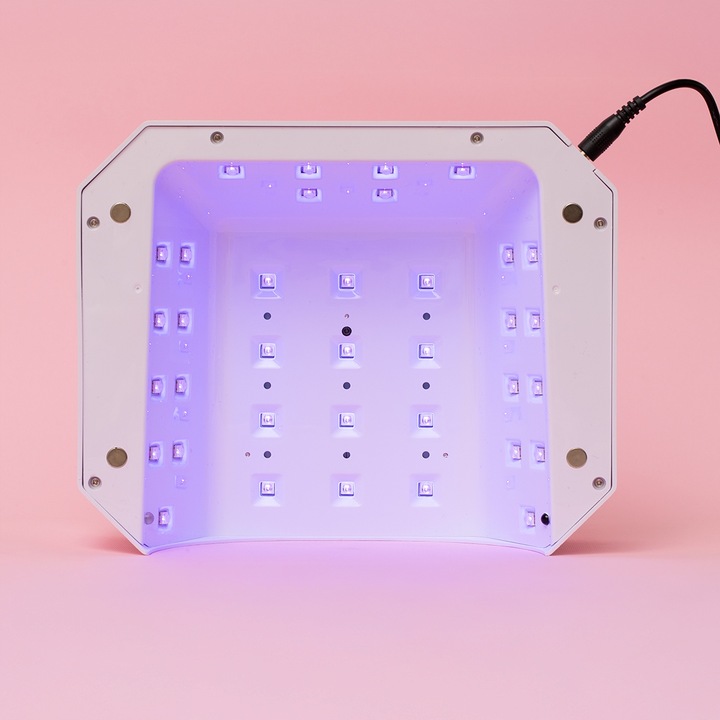 SEMILAC PROFESJONALNA LAMPA UV LED DO PAZNOKCI HYBRYDY ŻELE MANICURE 24W/48