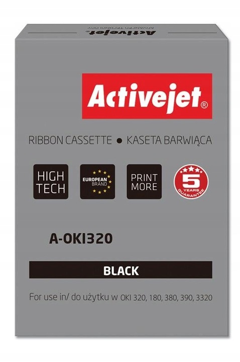 500 sztuk ActiveJet taśma do Oki 9002303 new A-OKI320 ML182 183 192 193 280