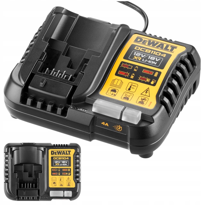 Ładowarka szybka 12V/18V 4A XR DeWALT DCB1104