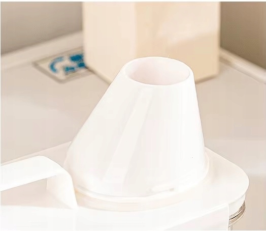 POJEMNIK PUDEŁKO ORGANIZER Z MIARKĄ NA PROSZEK PŁYN DO PRANIA PŁUKANIA 1,1L