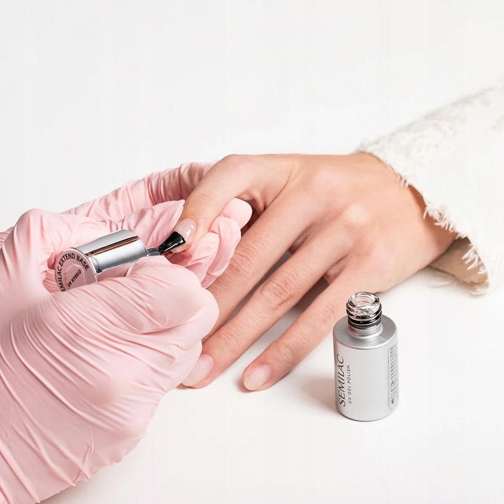 Semilac Base Baza EXTEND przezroczysty lakier hybrydowy do paznokci 7ml