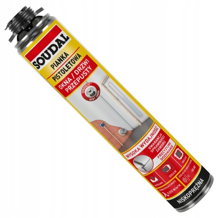 Piana montażowa Soudal 750 ml
