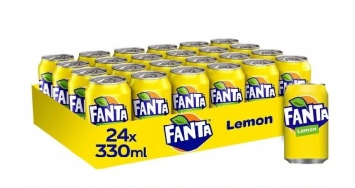 Fanta Lemon 330ml 24szt