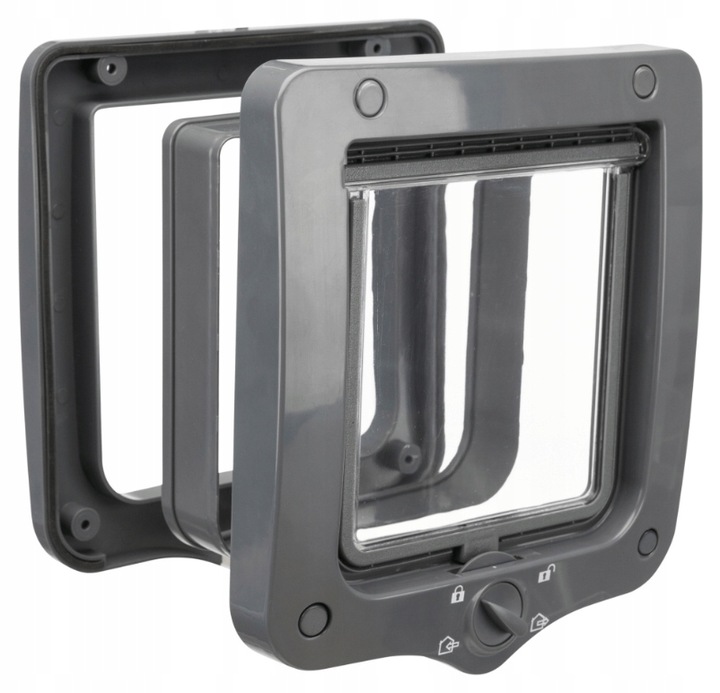 Trixie drzwiczki wahadłowe z tunelem drzwi 4-way