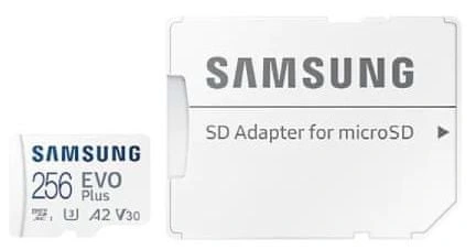 Karta microSD Samsung EVO Plus 256GB 130Mb/s UHS-3