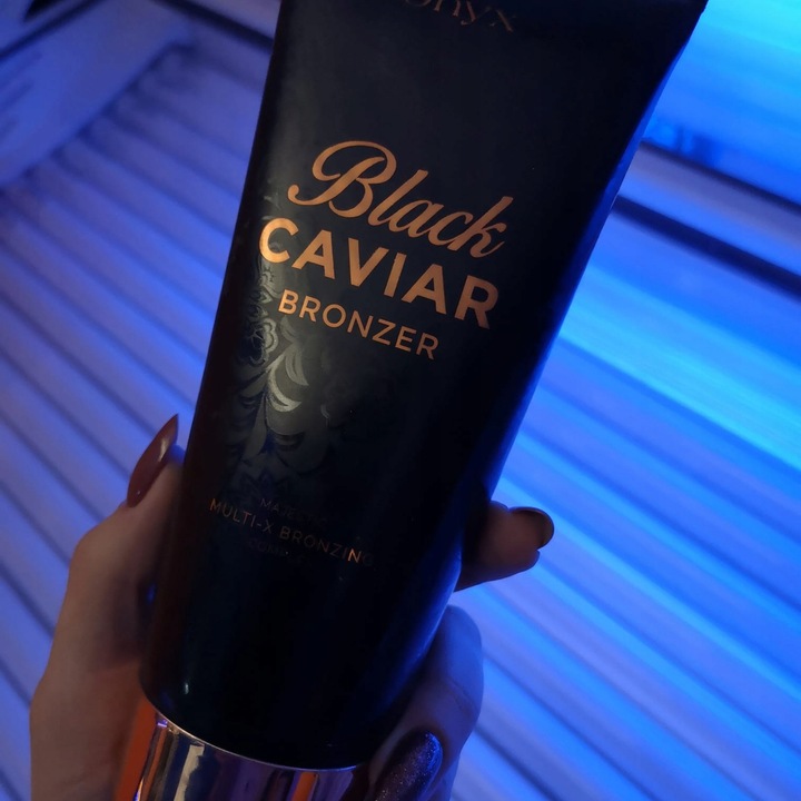 Onyx Black Caviar mocny ciemny bronzer do opalania w solarium +próbki