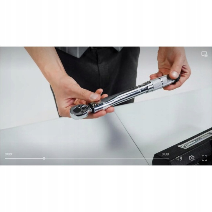 Klucz Dynamometryczny z Blokadą Blokada 5-25 Nm 1,4" Dwukierunkowy z