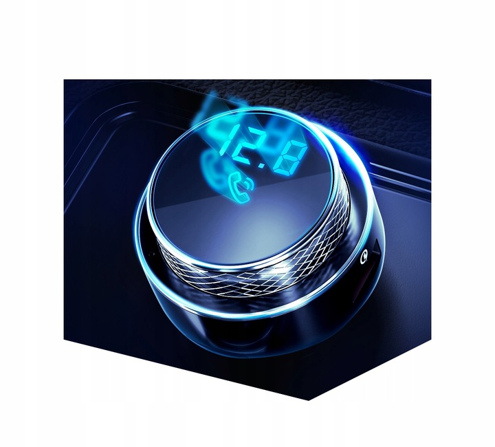 3mk Hyper Car Transmiter FM LED Bluetooth 2x USB