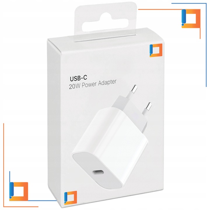 SZYBKA ŁADOWARKA KOSTKA USB-C 20W USB TYP C DO IPHONE 11 12 13 14 15 16 PRO