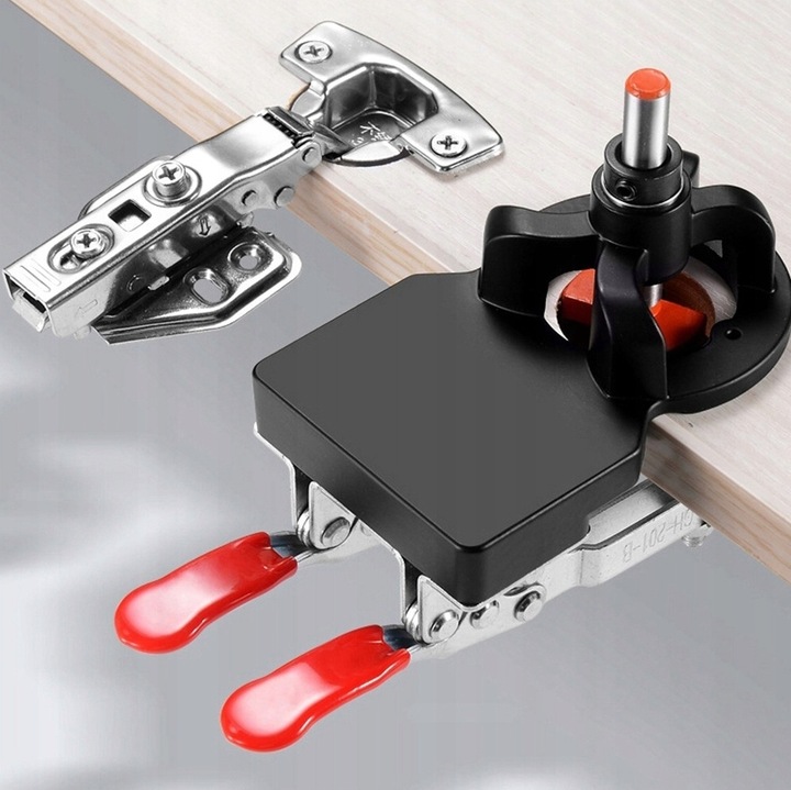 Szablon do Wiercenia Otworów pod Zawias 35 Znacznik Zawiasów Frez do