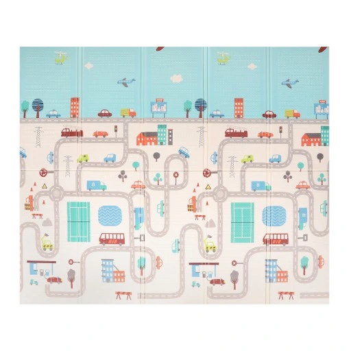 MATA EDUKACYJNA DLA NIEMOWLĄT INTERAKTYWNA PIANKOWA DWUSTRONNA 200X180 XPE