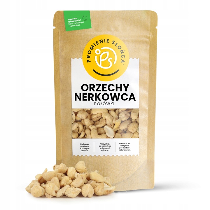 Orzechy Nerkowca 1 kg Nerkowce 1kg POŁÓWKI Wysoka Jakość