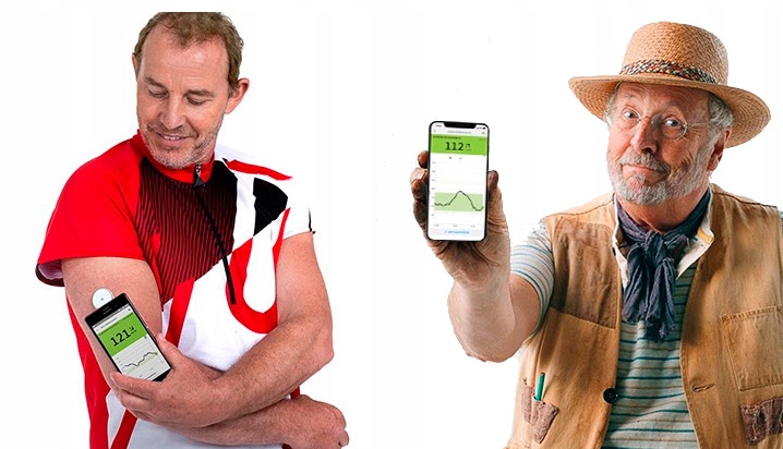 Freestyle Libre 2 Sensor do Pomiaru Glukozy CGM z Funkcją Alarmów