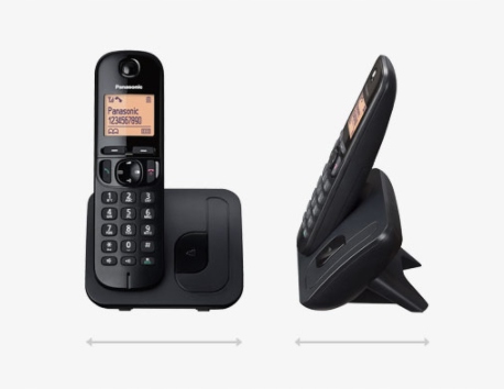 Panasonic KX-TGC210PDB Telefon bezprzewodowy czarny
