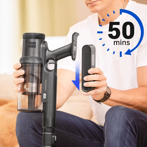 PROSCENIC P11 Mopping Odkurzacz pionowy 35kPa 400W 1L MOPUJĄCY SZCZOTKA LED