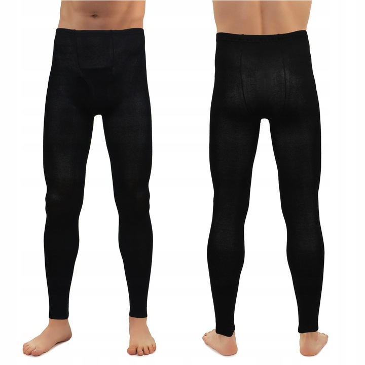 SOKKO Kalesony Getry Męskie Bawełniane Termoaktywne Ciepłe Zimowe