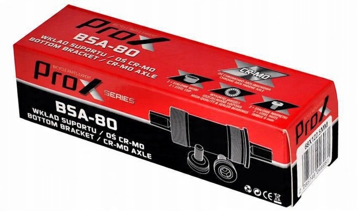 WKŁAD SUPORTU PROX BSA-80 KWADRAT 68X122,5 MM