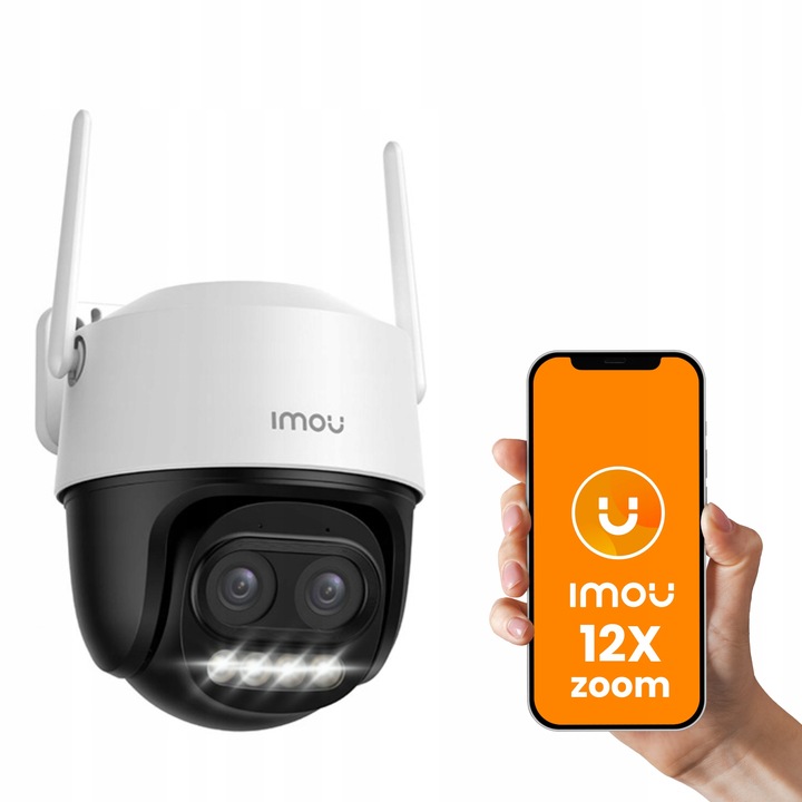 IMOU Cruiser Z 12 x Zoom Kamera WiFi Obrotowa IPC-S7DP-5M0WEZ Tracking