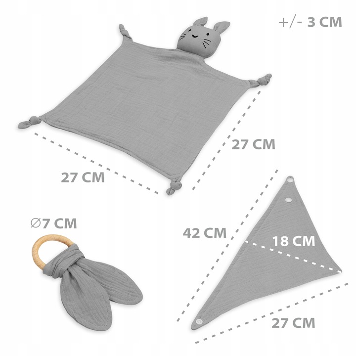 ZESTAW PREZENT BABY SHOWER PRZYTULANKA