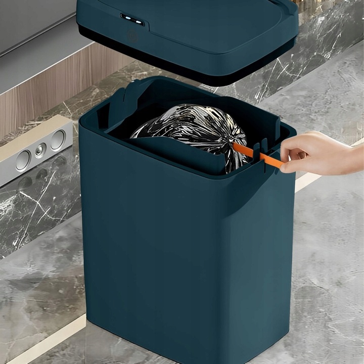 Automatyczny kosz na śmieci z czujnikiem ruchu 15L bezdotykowy MOZOS