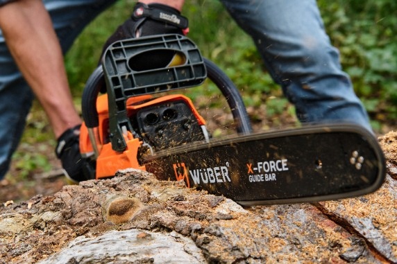 PIŁA SPALINOWA PILARKA DO DREWNA ŁAŃCUCHOWA 5,7KM +2 PROWAD +OLEJ +2x ŁAŃC.