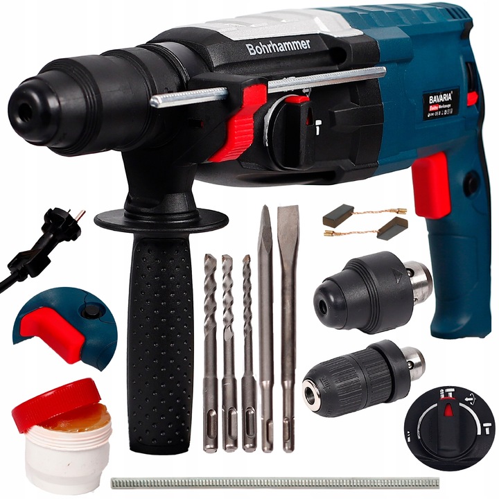 MŁOTOWIERTARKA WIERTARKA UDAROWA UDAR SDS+ 2800W MŁOTO WIERTARKA +