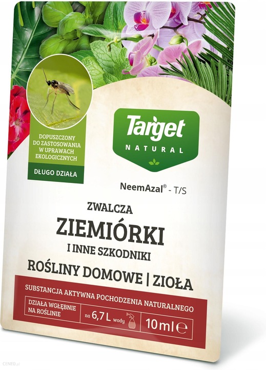 NEEMAZAL TARGET 10ml NA ZIEMIÓRKI I INNE SZKODNIKI ROŚLIN DOM I IGRÓD