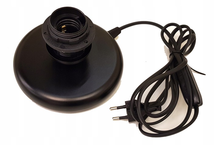 Lampka nocna Lampa stołowa loft na led E27 Abażur