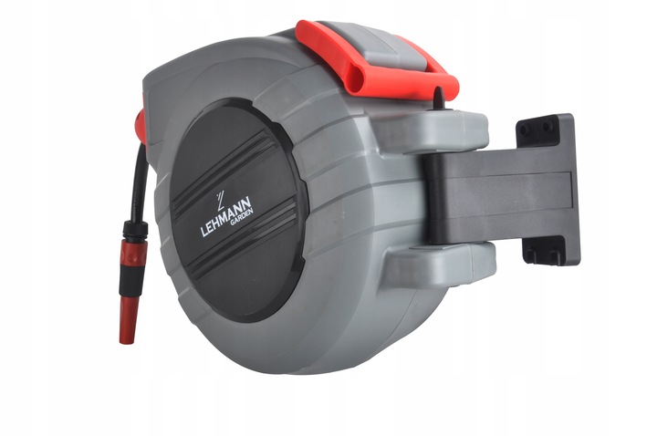 BĘBEN ZWIJACZ NA WĄŻ OGRODOWY AUTOMATYCZNY MOCNY 3/4 1/2 16,5 m