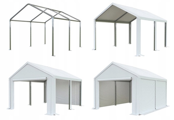 Namiot garażowy magazynowy 3x4 pawilon handlowy