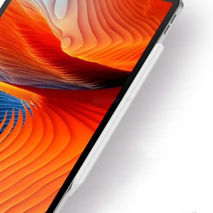 Rysik pojemnościowy aktywny dotykowy do tabletu telefonu Stylus Pen biały