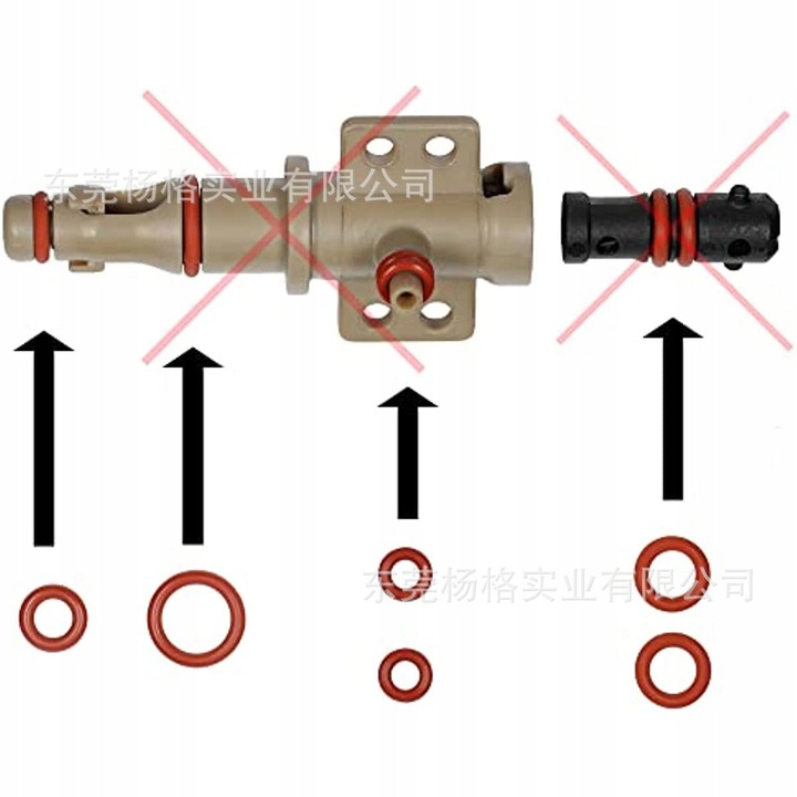 Zestaw naprawczy zaparzacz Saeco Philips Latte GO O-Ringi uszczelki