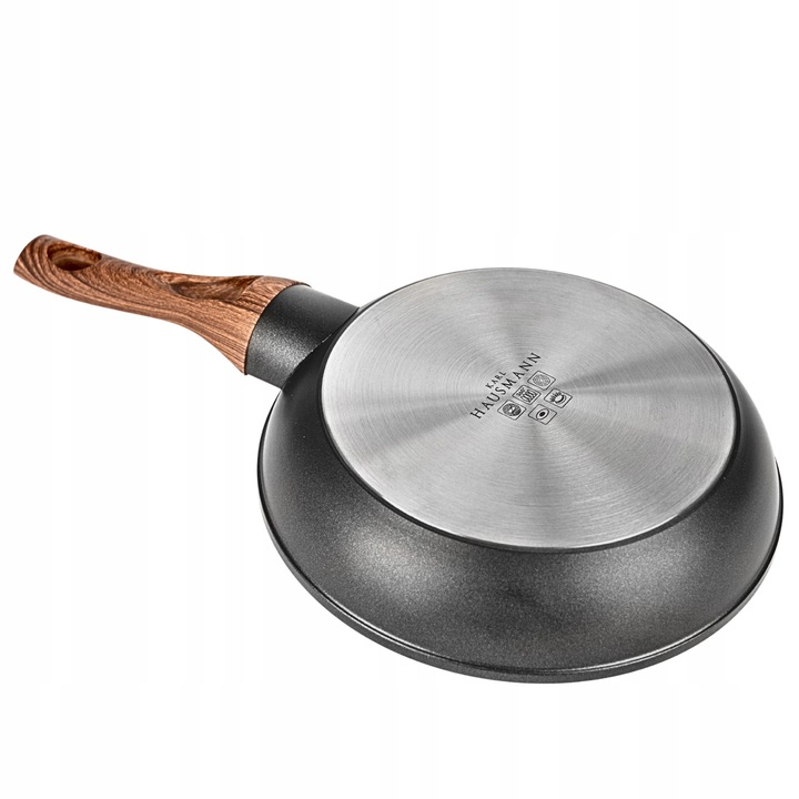 PATELNIA INDUKCJA PATELNIA 24 cm GRANITOWA GŁĘBOKA NIEPRZYWIERAJĄCA